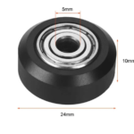 V slot nylon solid roller guide bearing.png