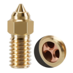 Nozzle brass high flow creality ender 7, ender 5 s1, ender 3v3 se 0.2, 0.4, 0.6