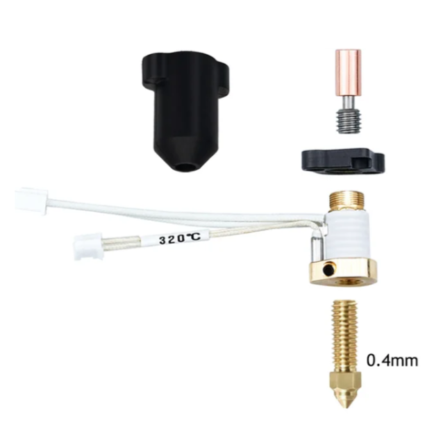 W100 creality k1, k1 max ceramic heating block kit