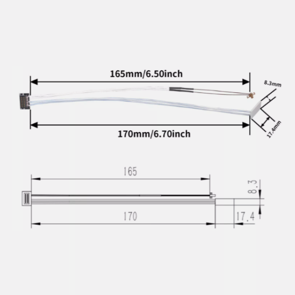 S138 Heater & Thermistor Bambu Lab A1 & A1 Mini